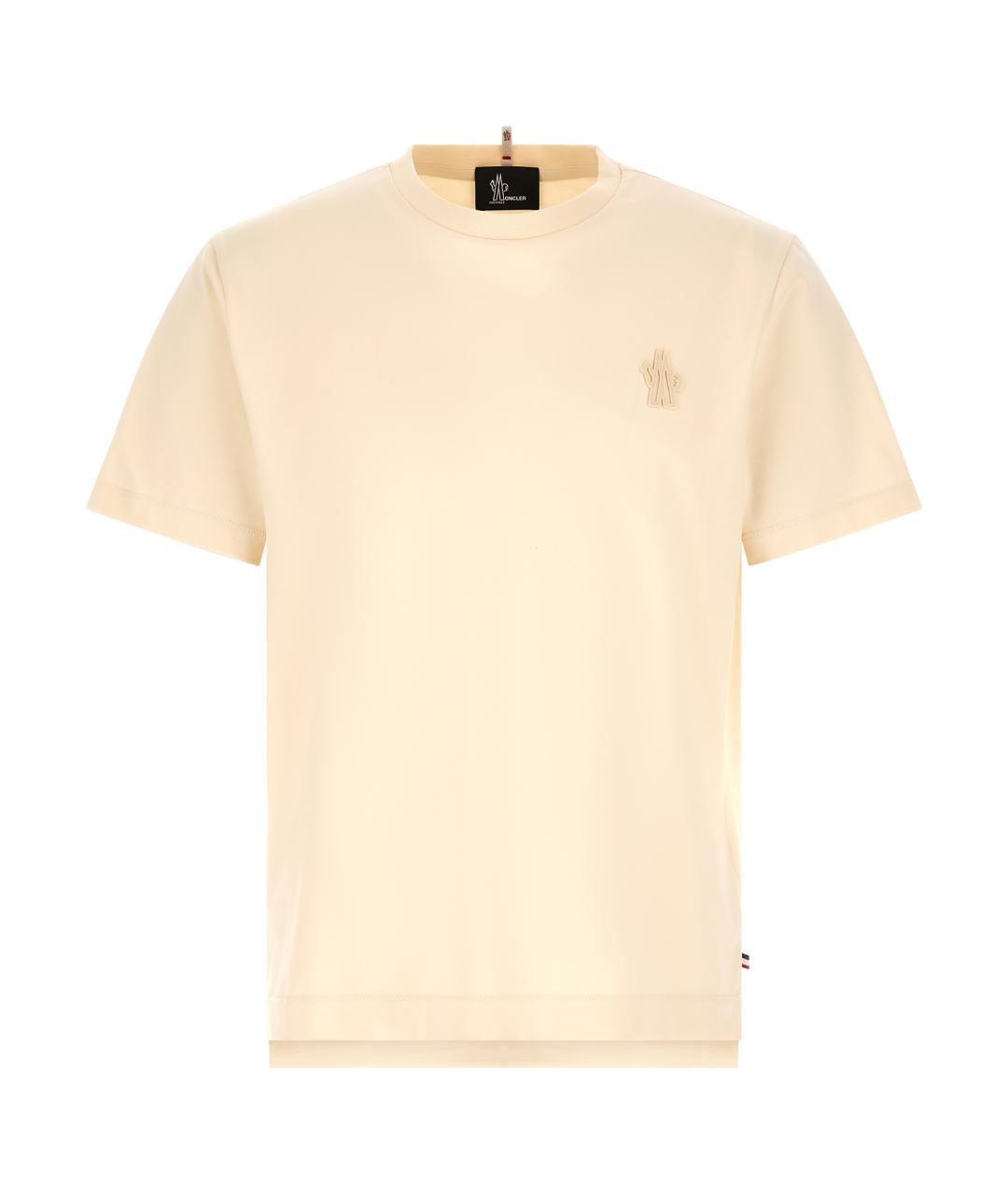 MONCLER GRENOBLE Мульти хлопковая футболка, фото 2