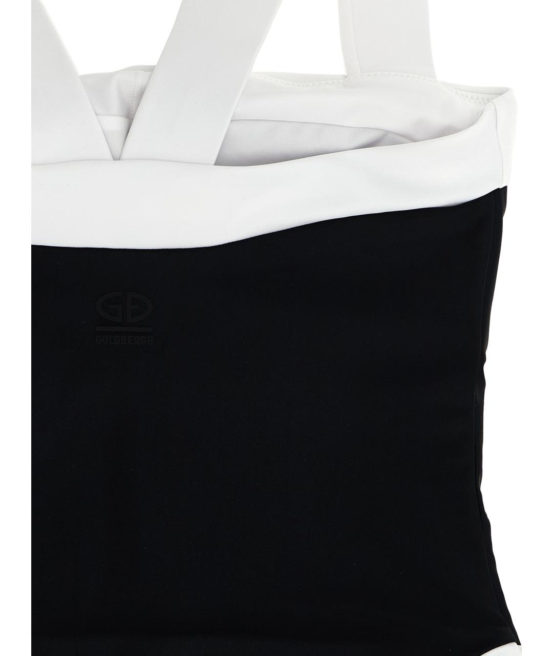 Goldbergh Черный полиамидовый купальник, фото 3