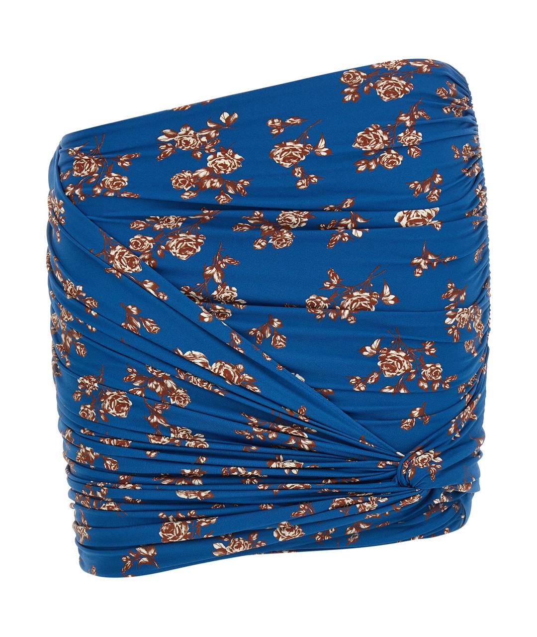 MAGDA BUTRYM Синее полиамидовое парео, фото 1