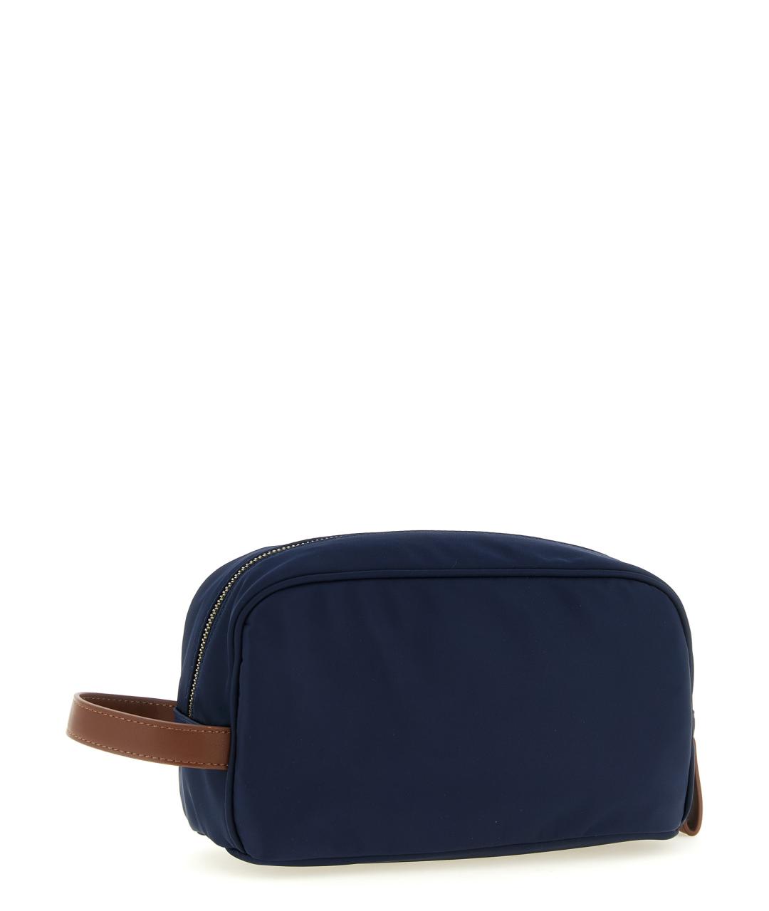 MC2 SAINT BARTH Синяя тканевая барсетка, фото 2