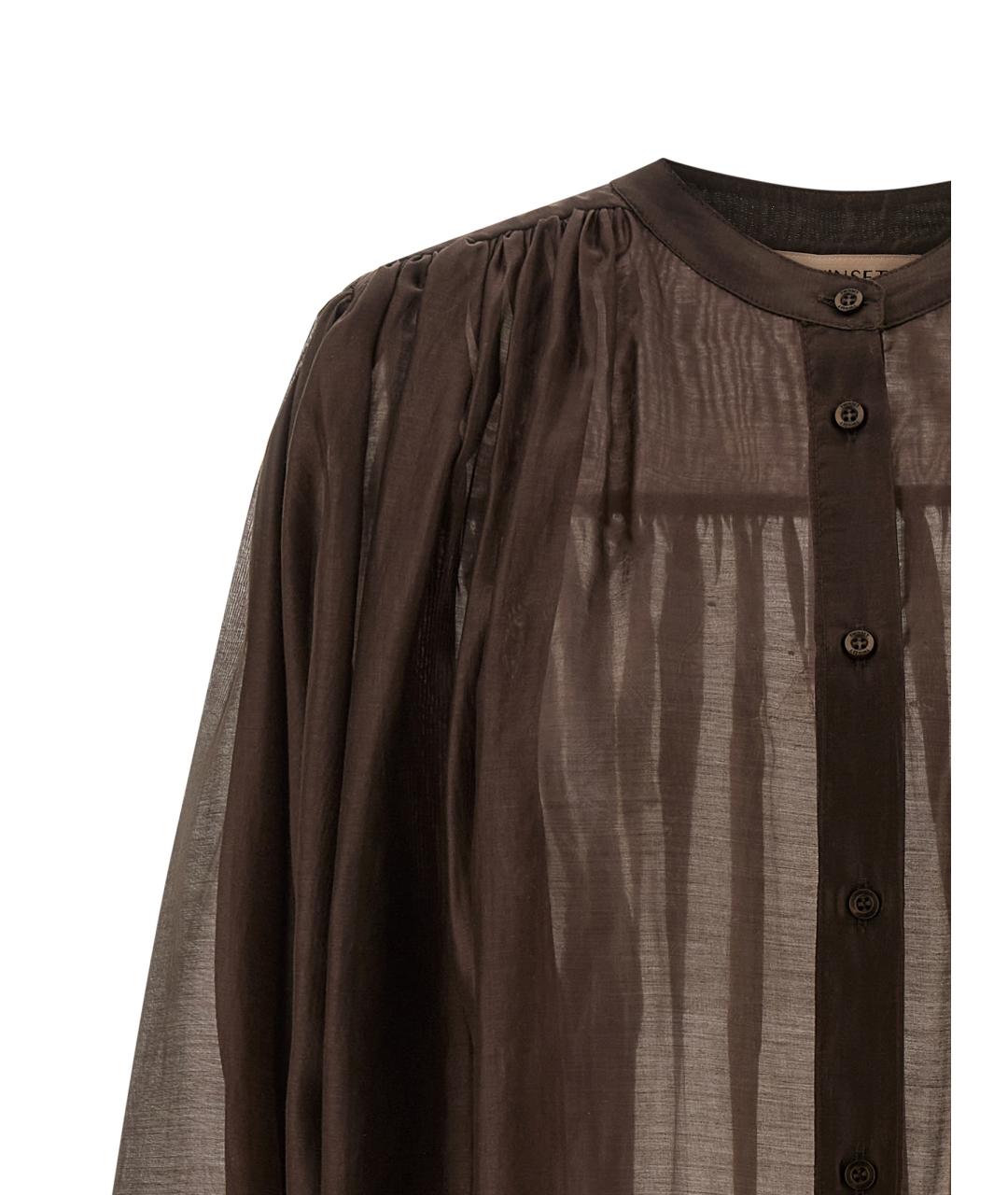 TWIN-SET Коричневая блузы, фото 3