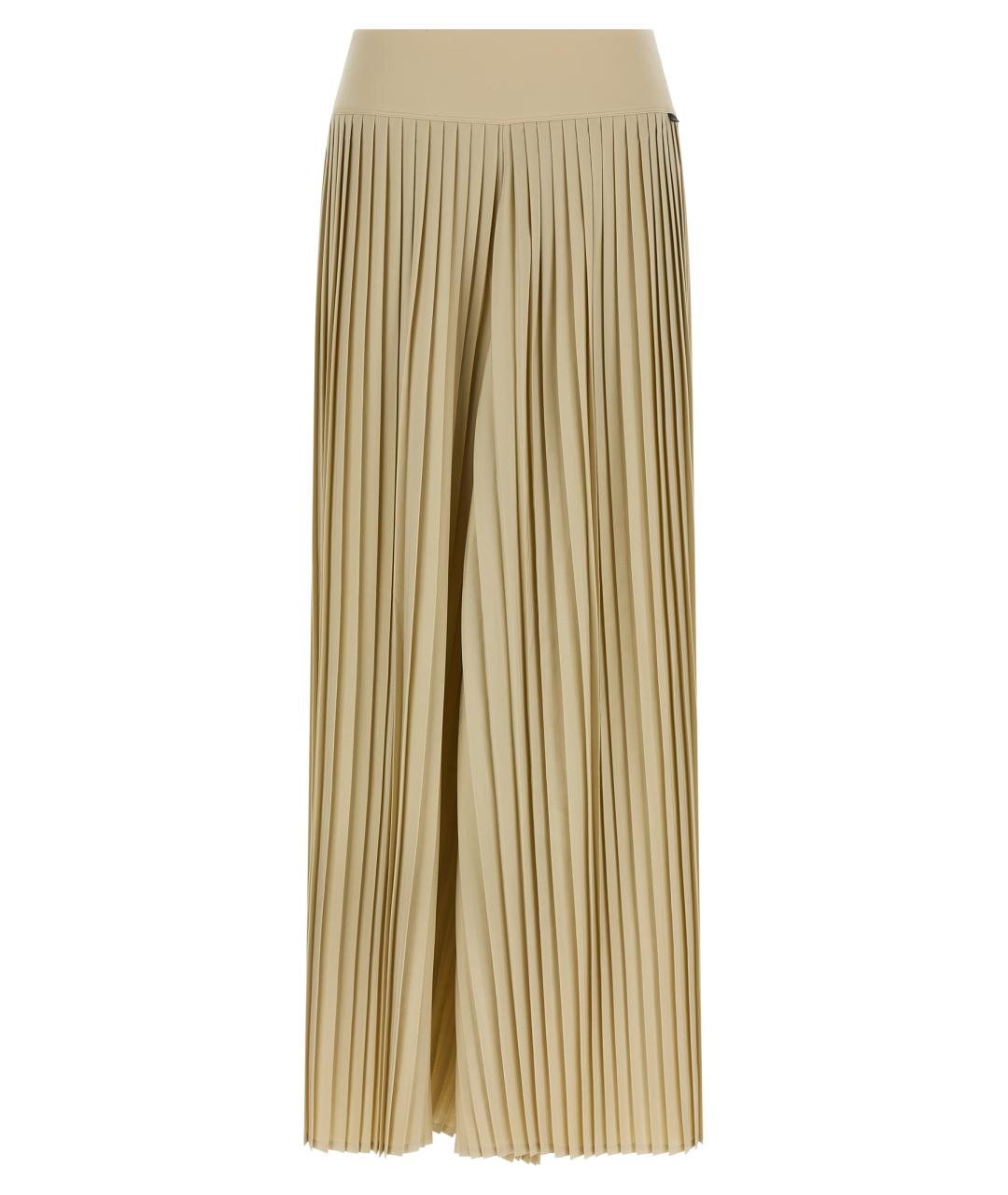 Goldbergh Бежевые полиэстеровые прямые брюки, фото 1