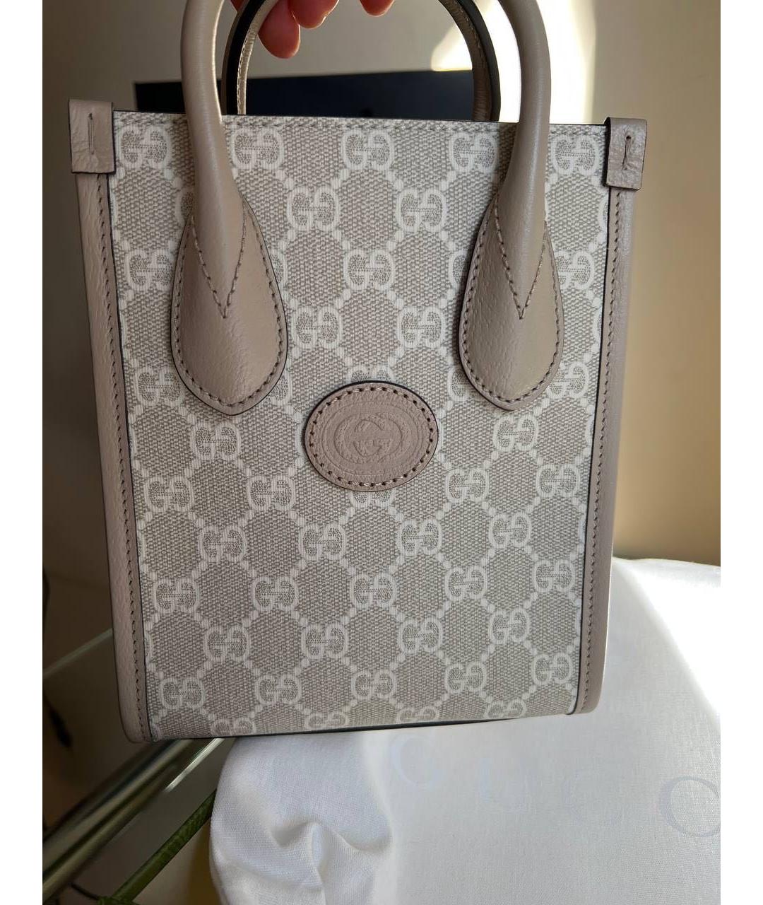 GUCCI Бежевая сумка через плечо, фото 4