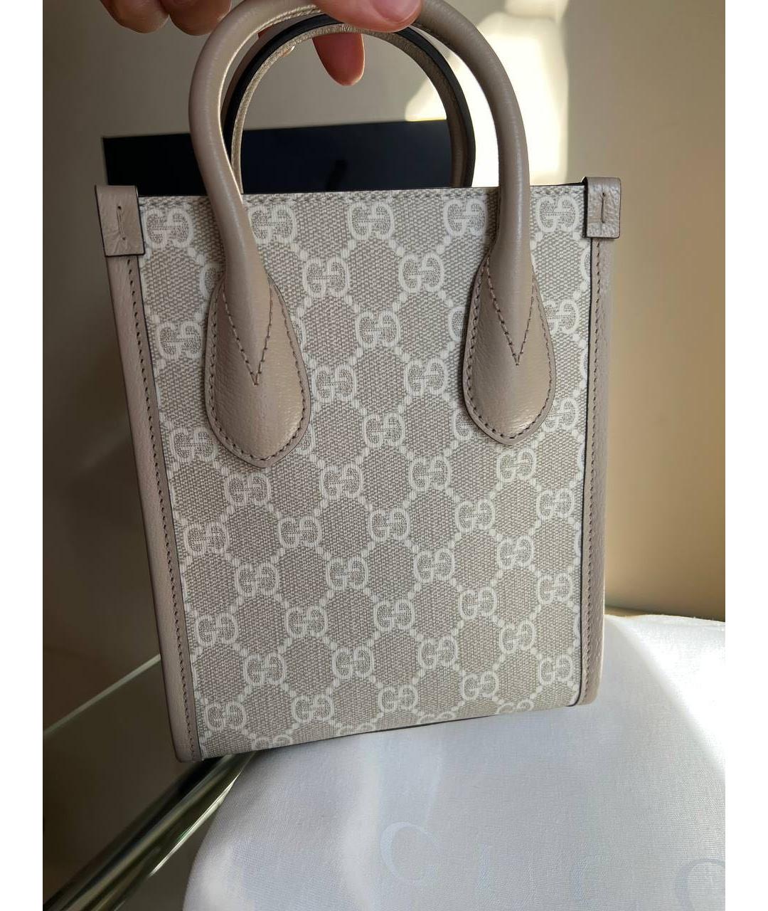 GUCCI Бежевая сумка через плечо, фото 6