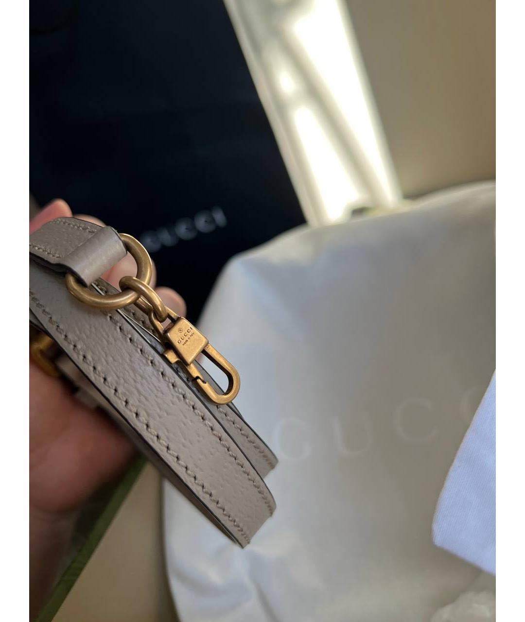 GUCCI Бежевая сумка через плечо, фото 7