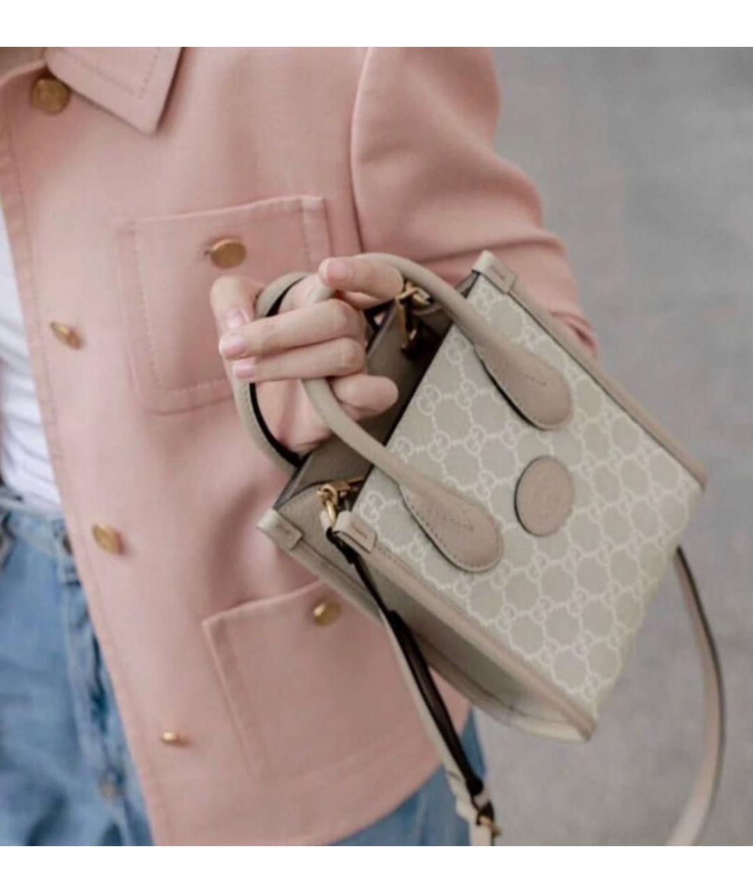 GUCCI Бежевая сумка через плечо, фото 8