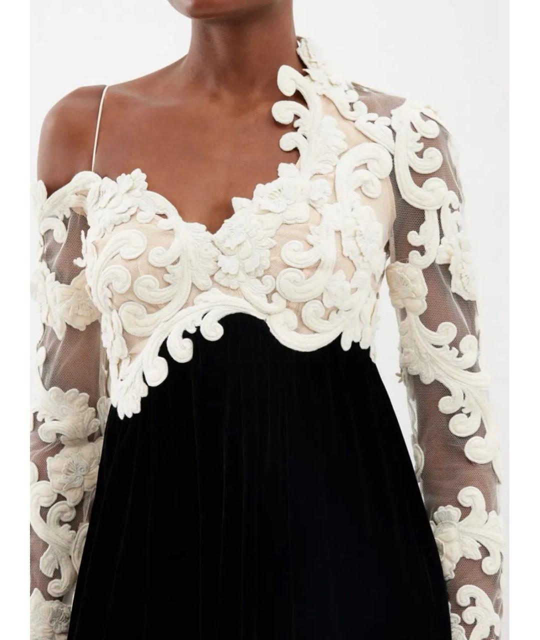 ZIMMERMANN Черное шелковое вечернее платье, фото 4