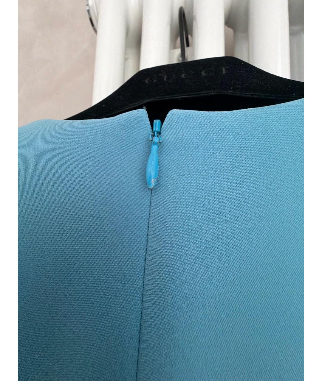 BALENCIAGA Голубая полиамидовая блузы, фото 7