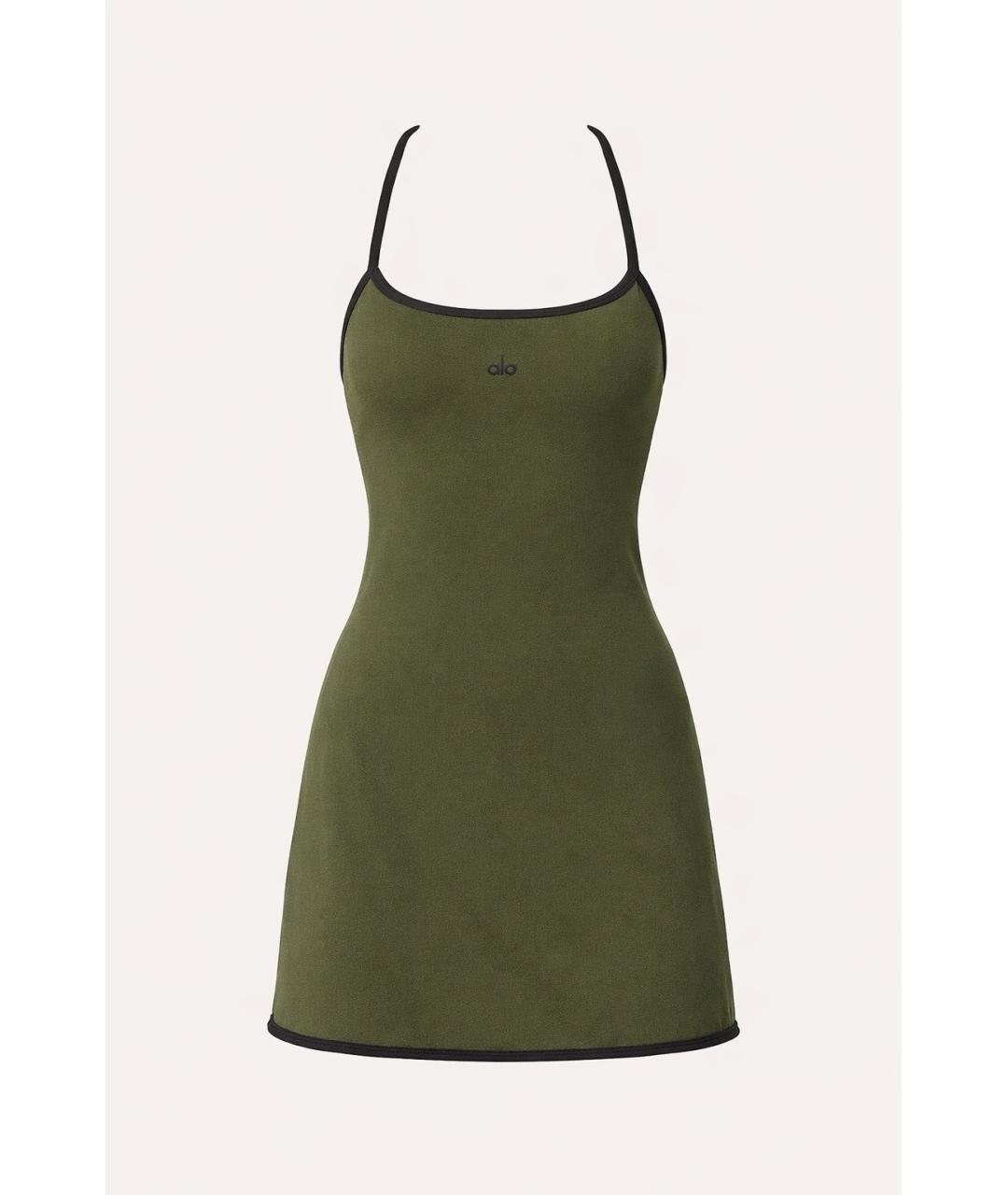 ALO YOGA Зеленые платье, фото 9