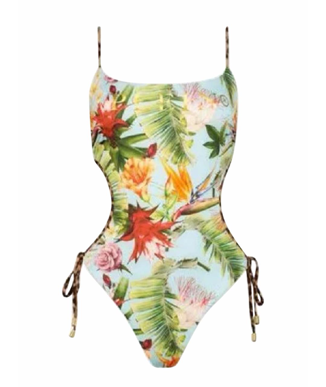 PHILIPP PLEIN Мульти полиэстеровый купальник, фото 1