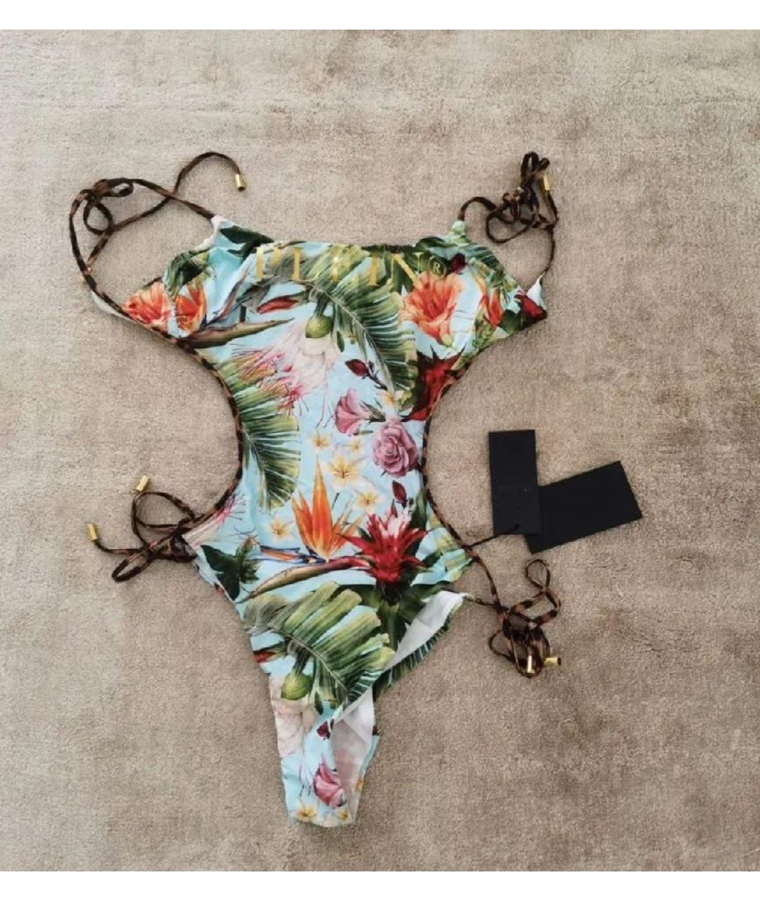 PHILIPP PLEIN Мульти полиэстеровый купальник, фото 7