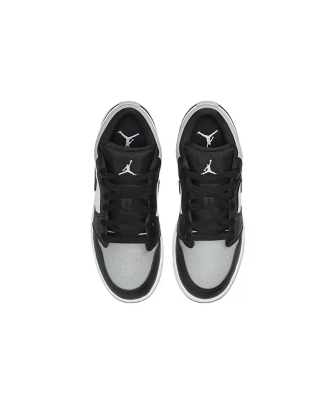 JORDAN Серые кожаные кеды, фото 3