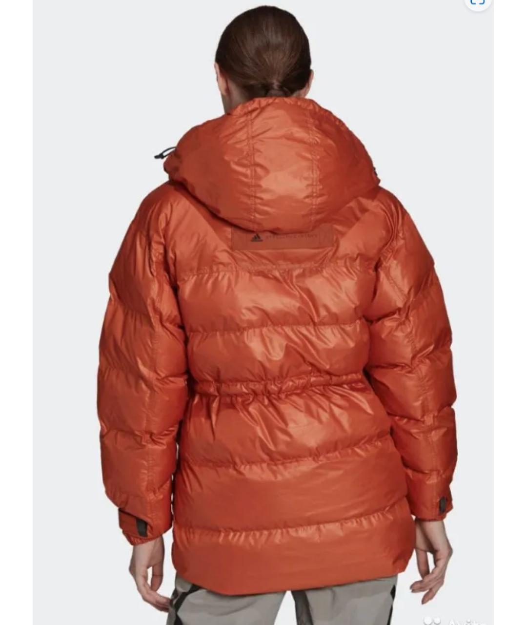 ADIDAS BY STELLA MCCARTNEY Оранжевый пуховик, фото 3
