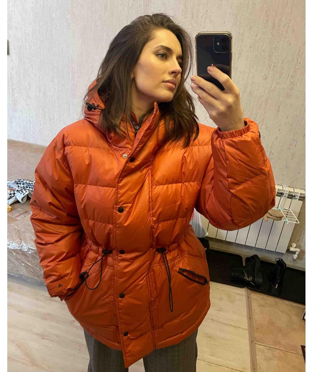 ADIDAS BY STELLA MCCARTNEY Оранжевый пуховик, фото 5