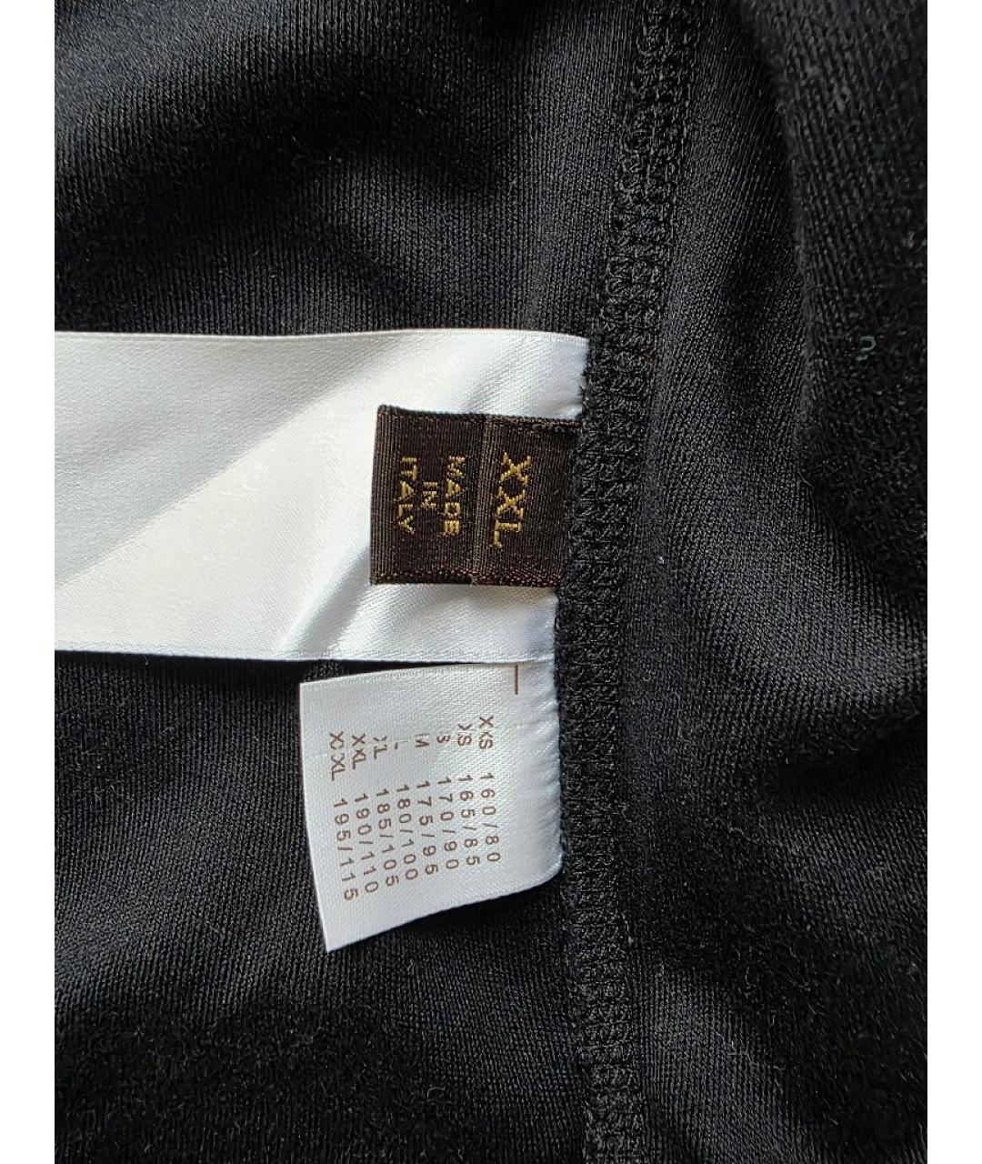 LOUIS VUITTON Черный хлопковый спортивный костюм, фото 5