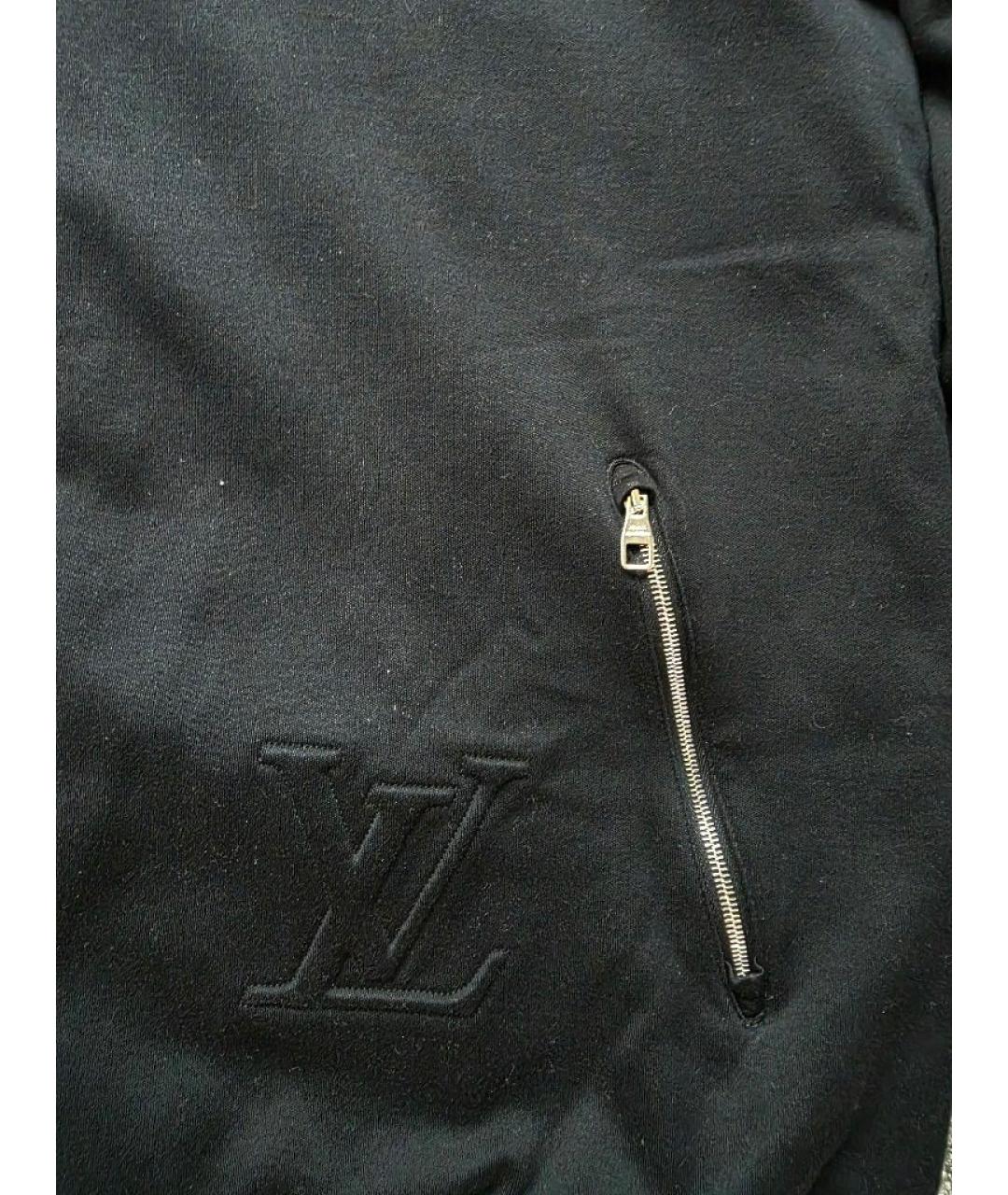 LOUIS VUITTON Черный хлопковый спортивный костюм, фото 4