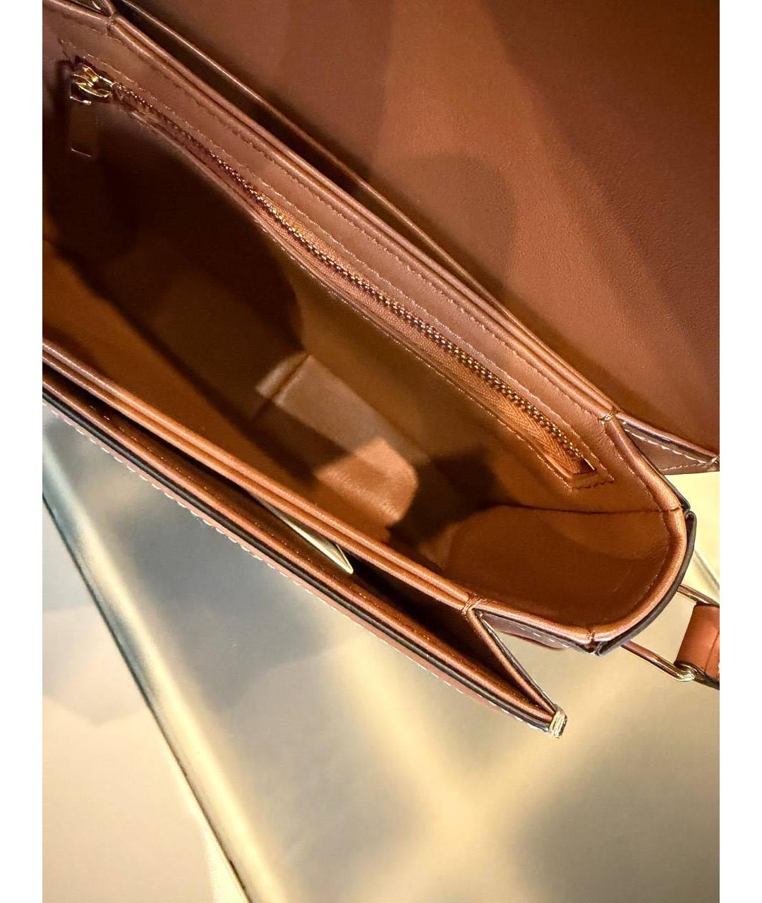 CELINE Бежевая сумка через плечо, фото 4