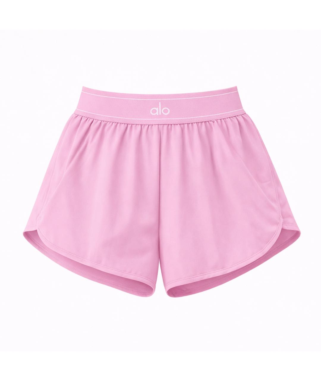 ALO YOGA Розовые шорты, фото 1