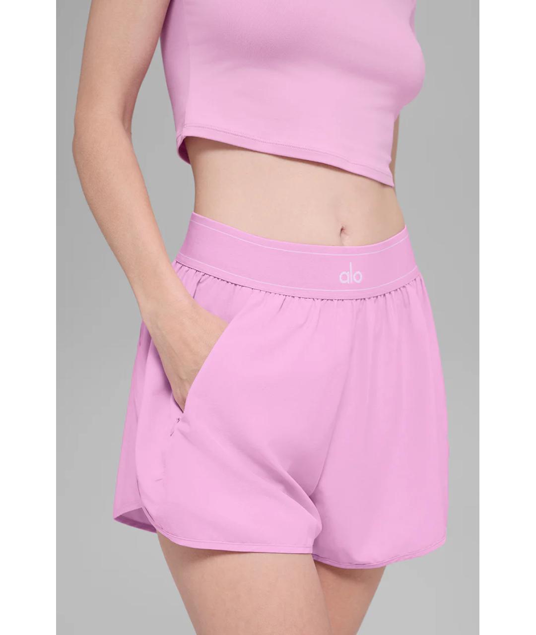 ALO YOGA Розовые шорты, фото 5