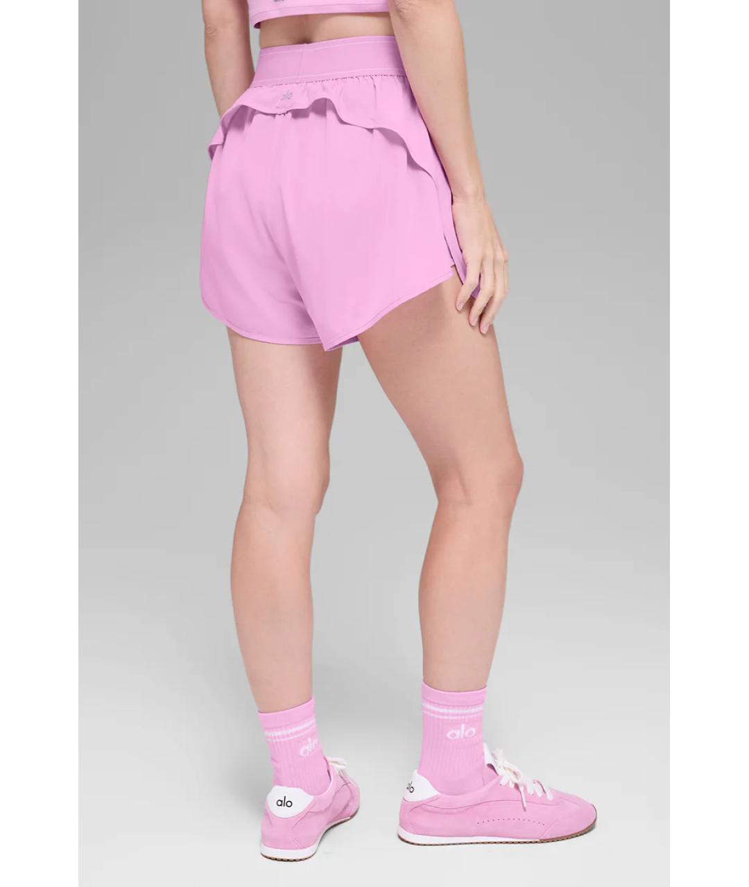 ALO YOGA Розовые шорты, фото 4