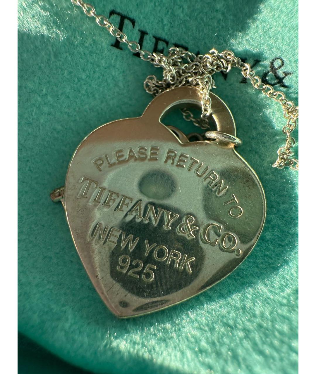 TIFFANY&CO Серебряное серебряное колье, фото 4