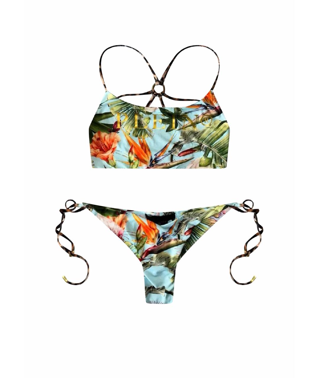 PHILIPP PLEIN Мульти полиэстеровый купальник, фото 7