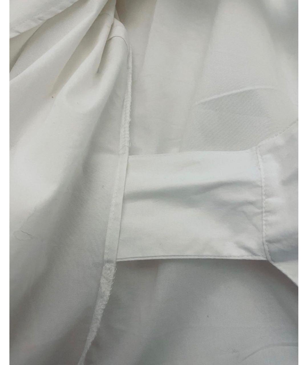 BURBERRY Белая хлопковая рубашка, фото 6