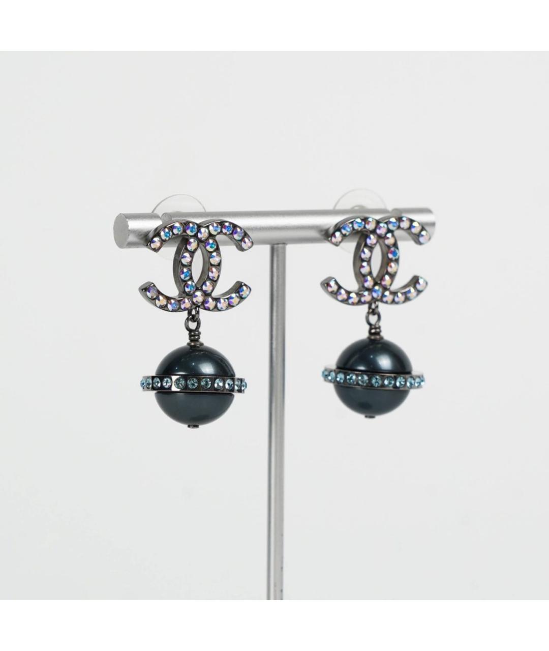 CHANEL Мульти металлические серьги, фото 2