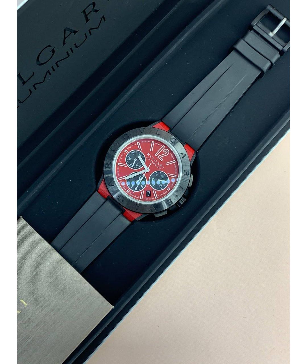 BVLGARI Черные стальные часы, фото 3