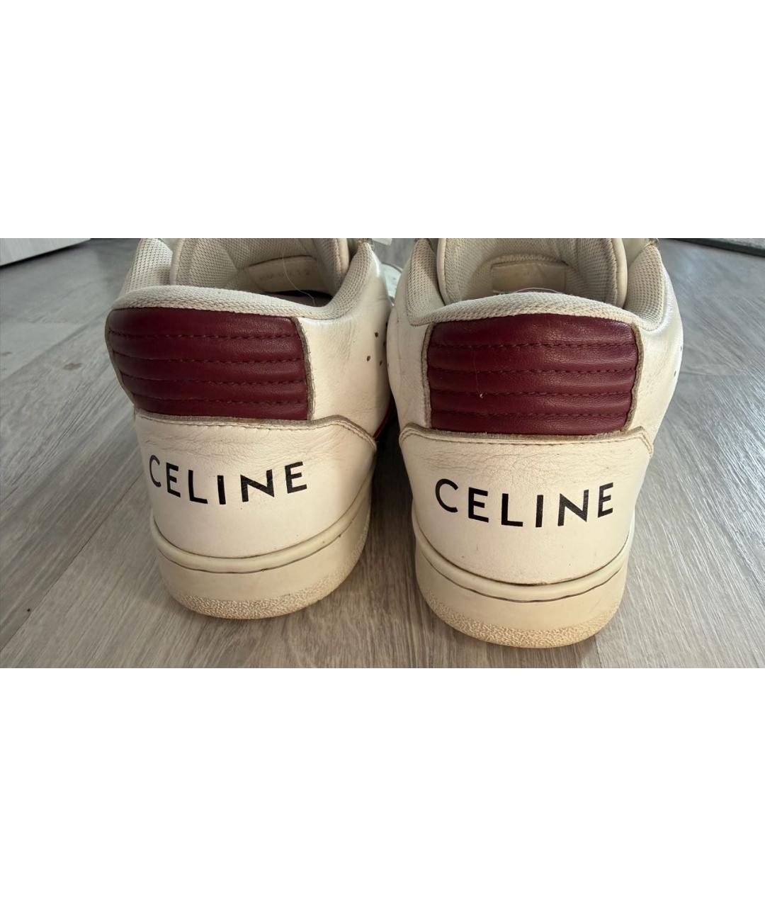 CELINE Кожаные кроссовки, фото 3