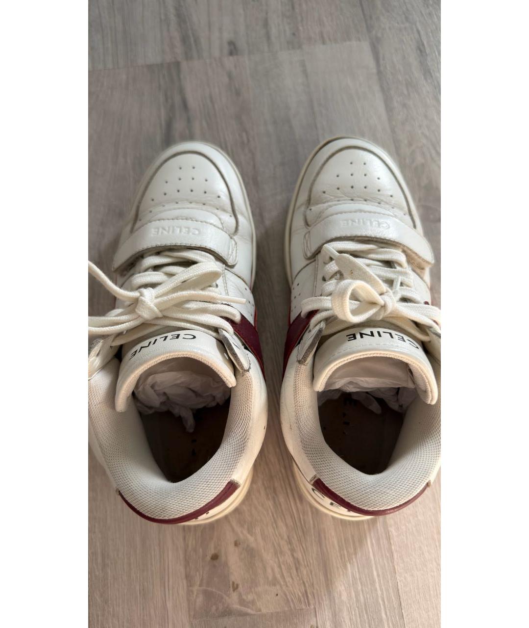 CELINE Кожаные кроссовки, фото 4