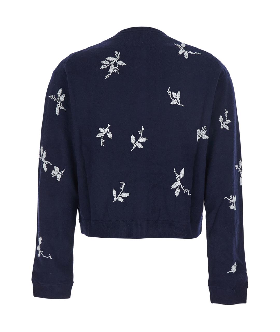 ATELIER EDITION Синий хлопковый кардиган, фото 2