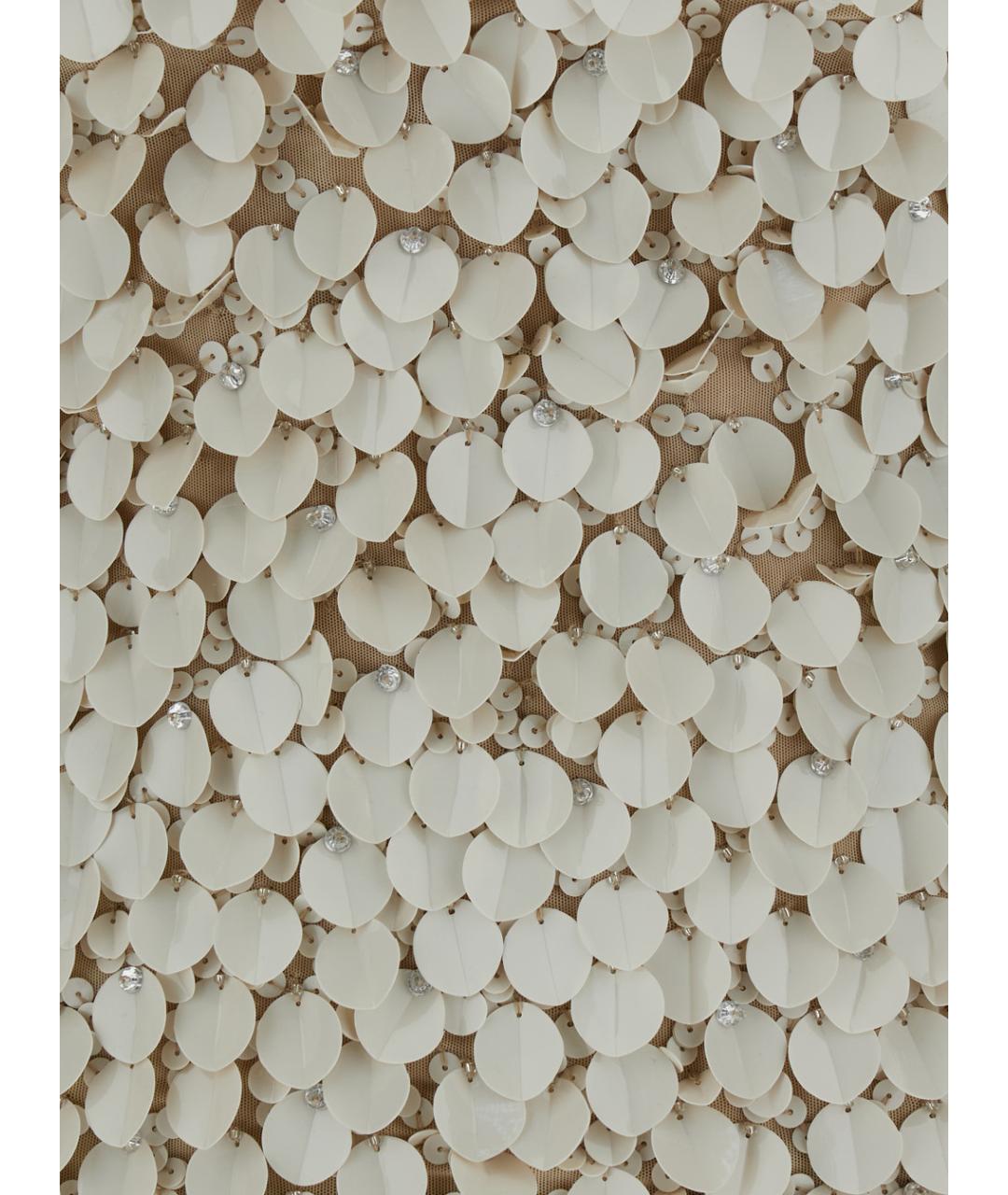 P.A.R.O.S.H. Бежевая полиамидовая майка, фото 3