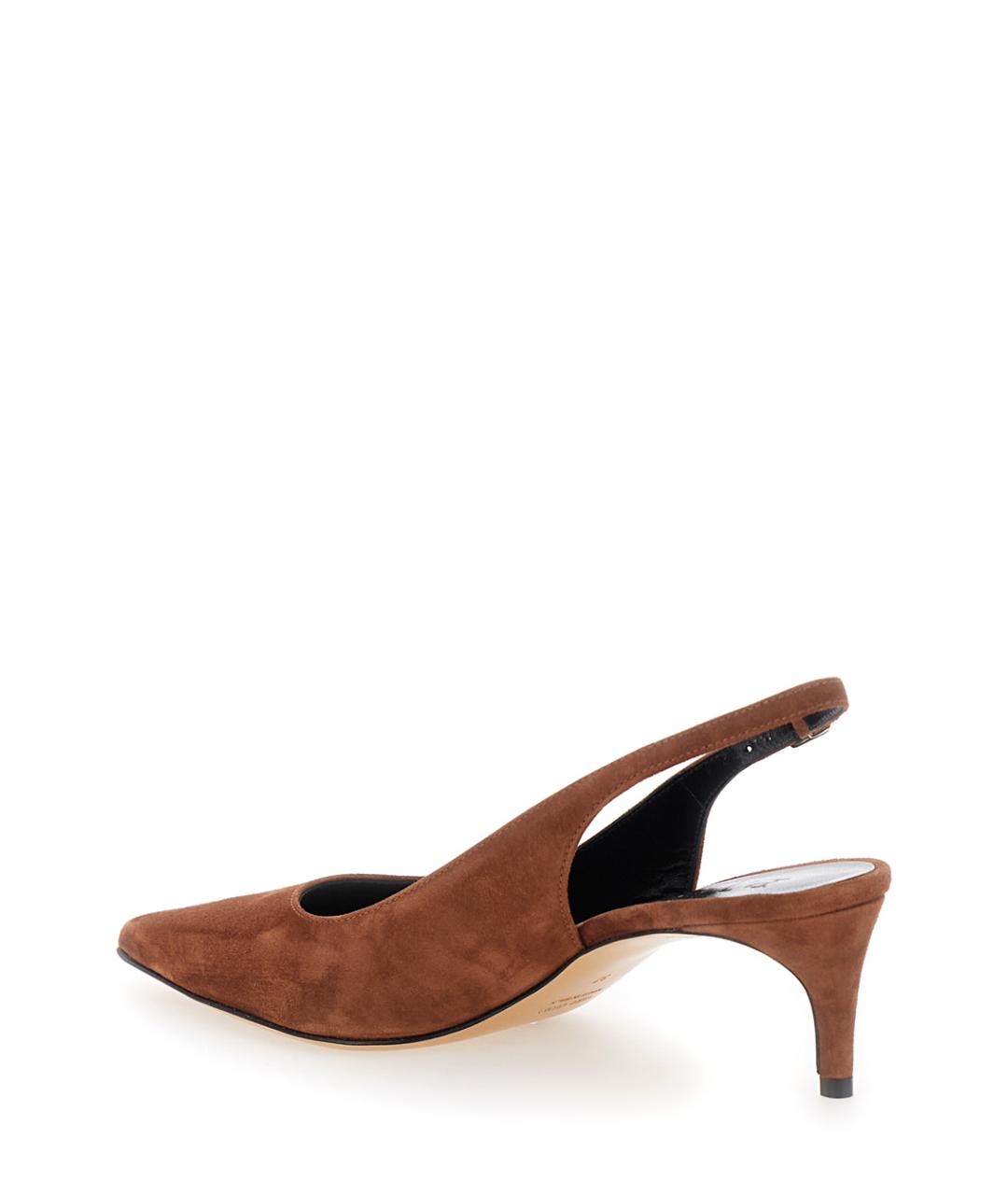 PLAIN Коричневые замшевые туфли, фото 2