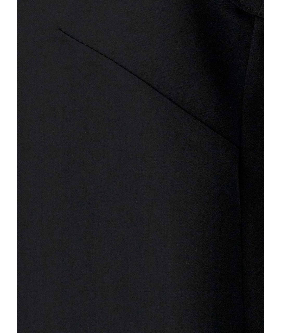 P.A.R.O.S.H. Черная полиамидовая блузы, фото 3