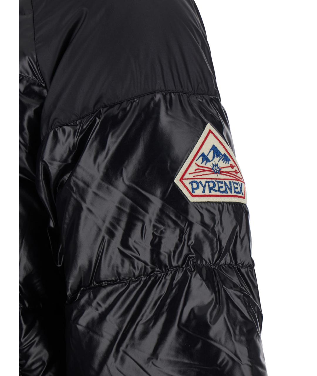 PYRENEX Черный полиамидовый пуховик, фото 3