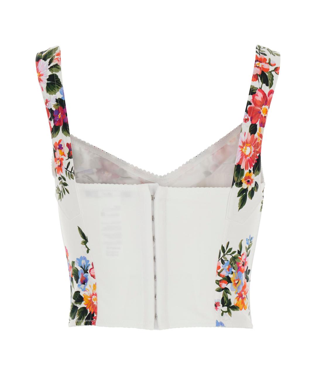 DOLCE&GABBANA Мульти хлопковая майка, фото 2