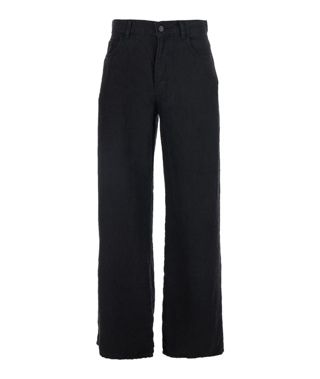 THE ROW Черные прямые джинсы, фото 1