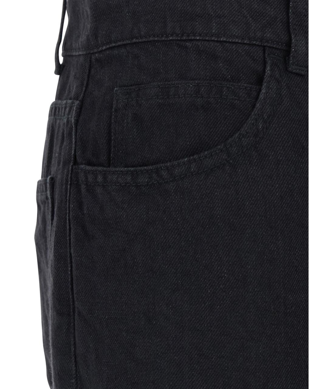 THE ROW Черные прямые джинсы, фото 3