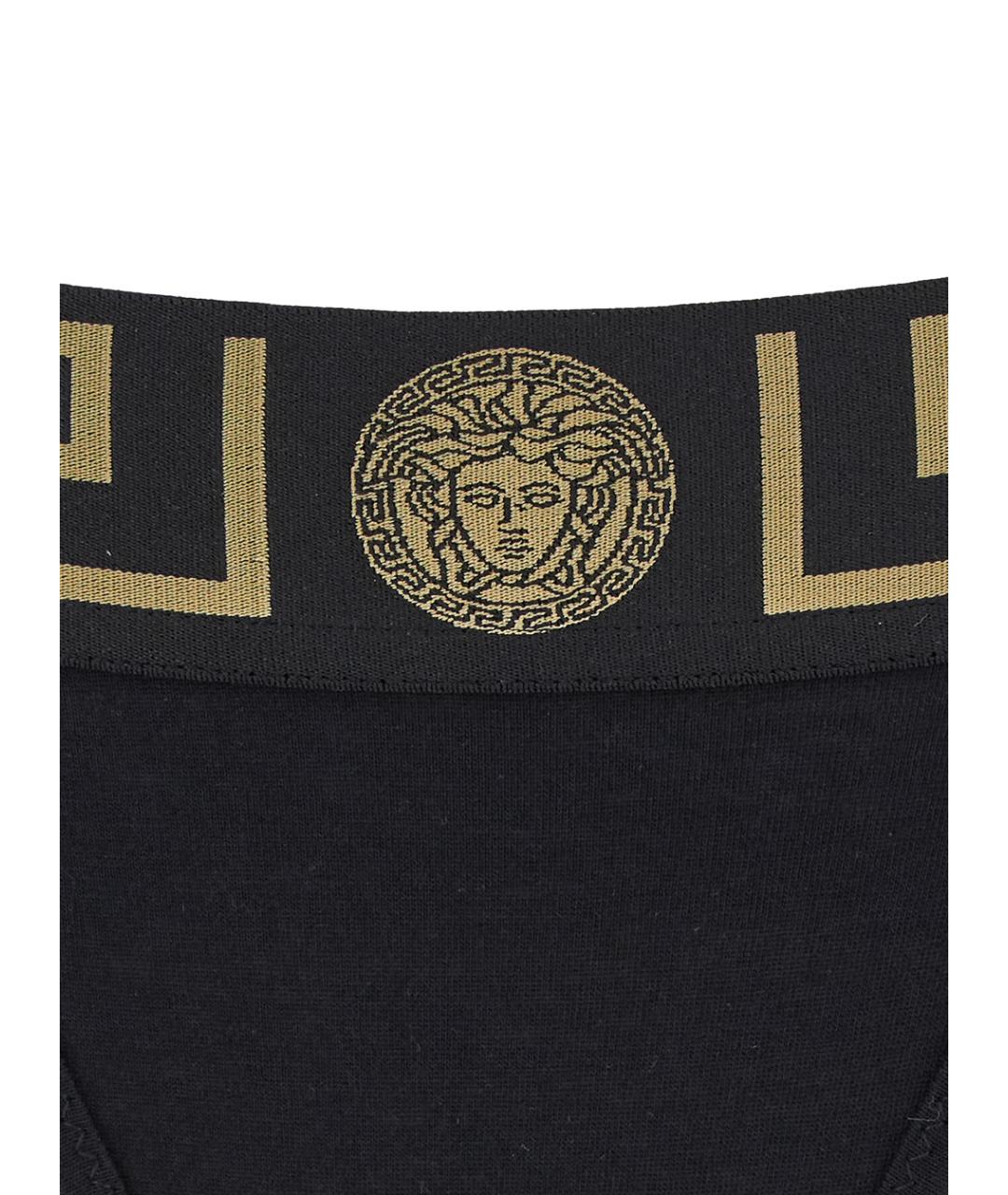 VERSACE Черные трусы, фото 3