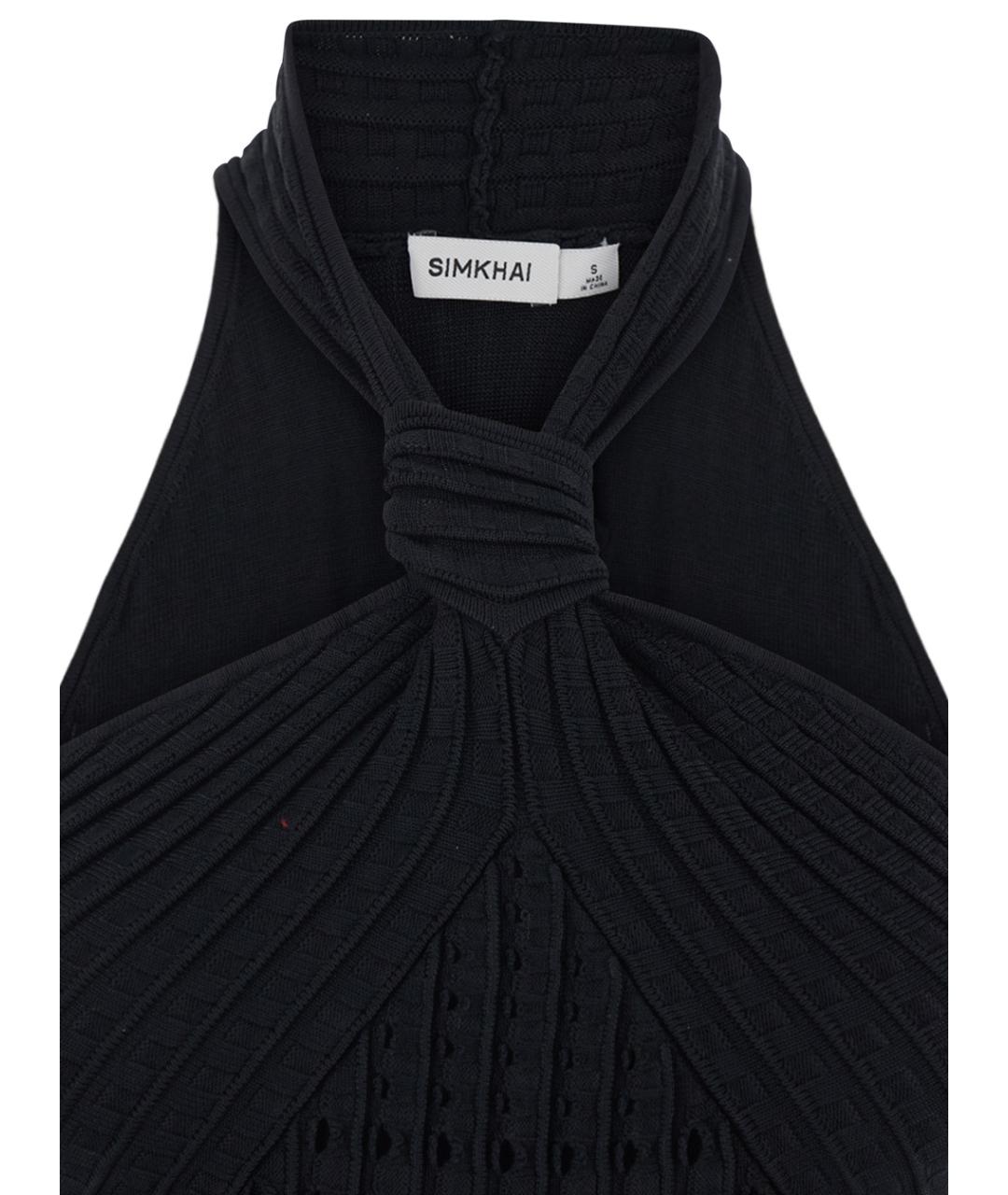 SIMKHAI Черное повседневное платье, фото 3