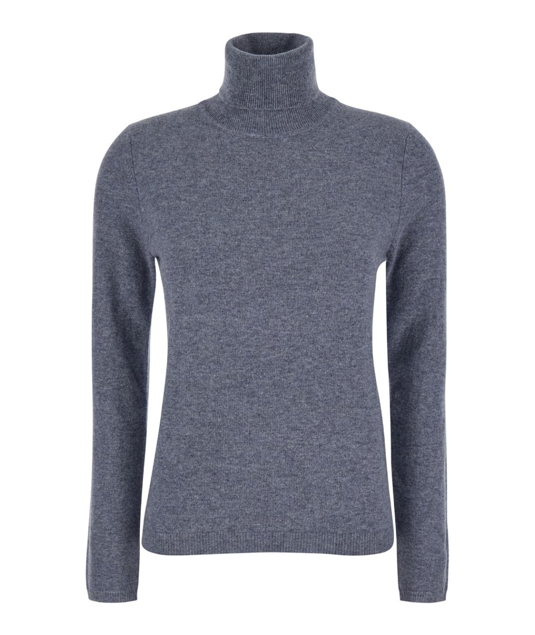 PLAIN Серая кашемировая водолазка, фото 1