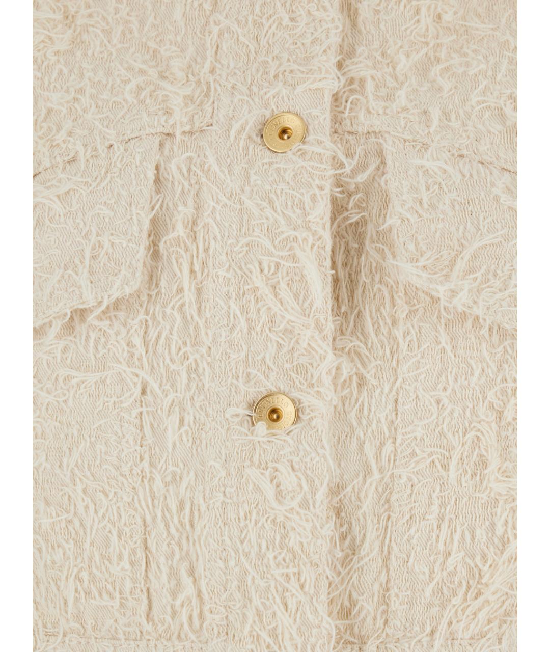 BRUNELLO CUCINELLI Белая хлопковая куртка, фото 3