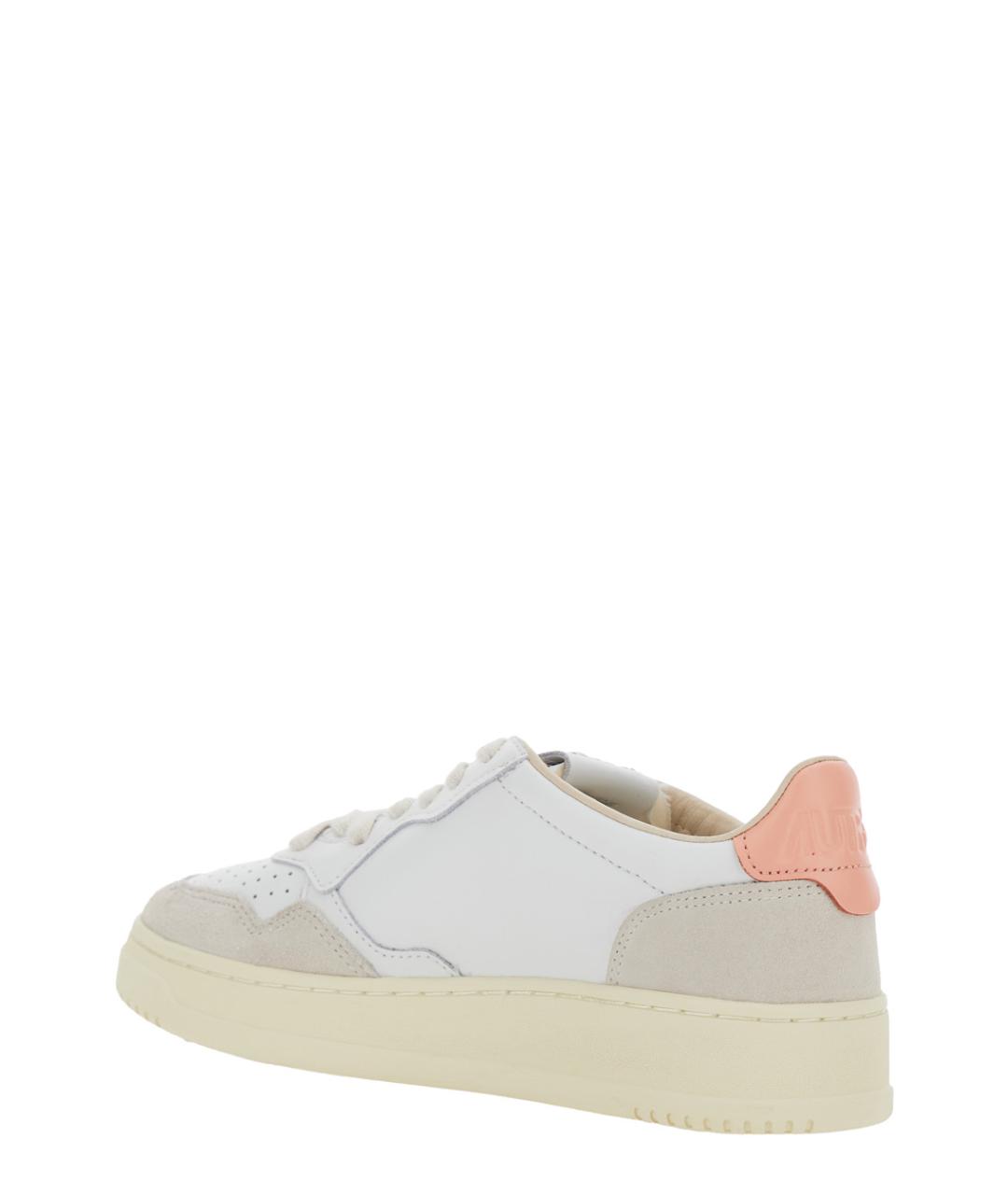 AUTRY Белые кожаные кроссовки, фото 3