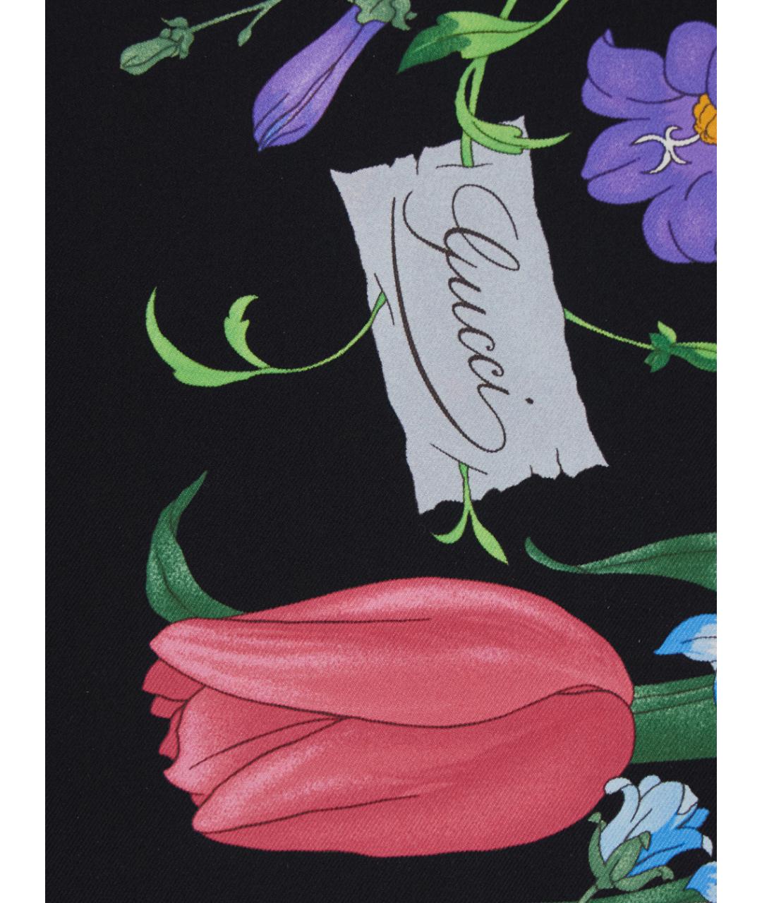 GUCCI Мульти шелковый шарф, фото 3