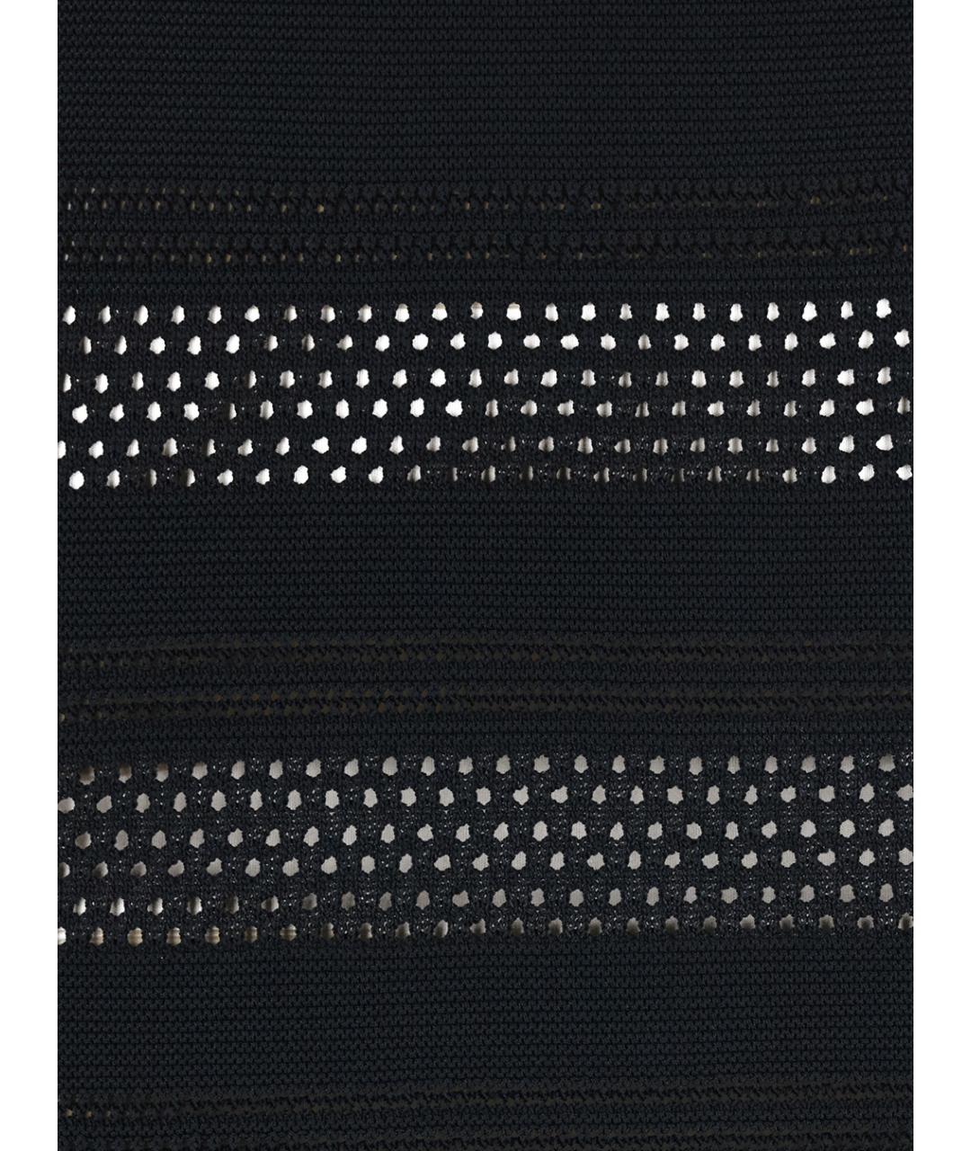 TWIN-SET Черная вискозная юбка миди, фото 3