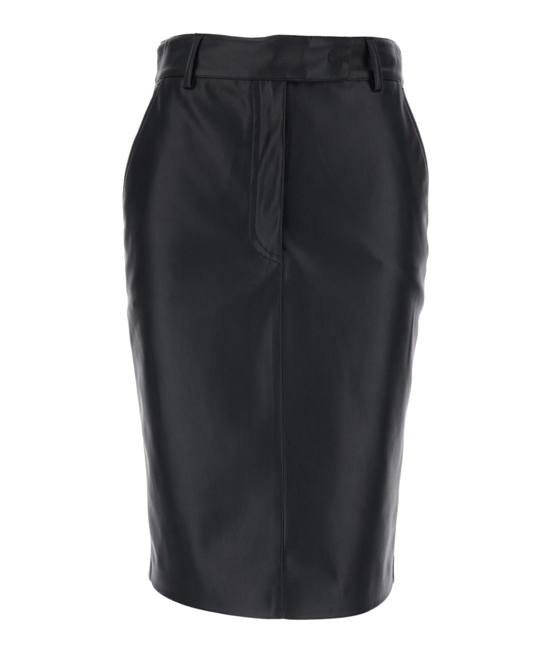 PLAIN Черная юбка миди, фото 1