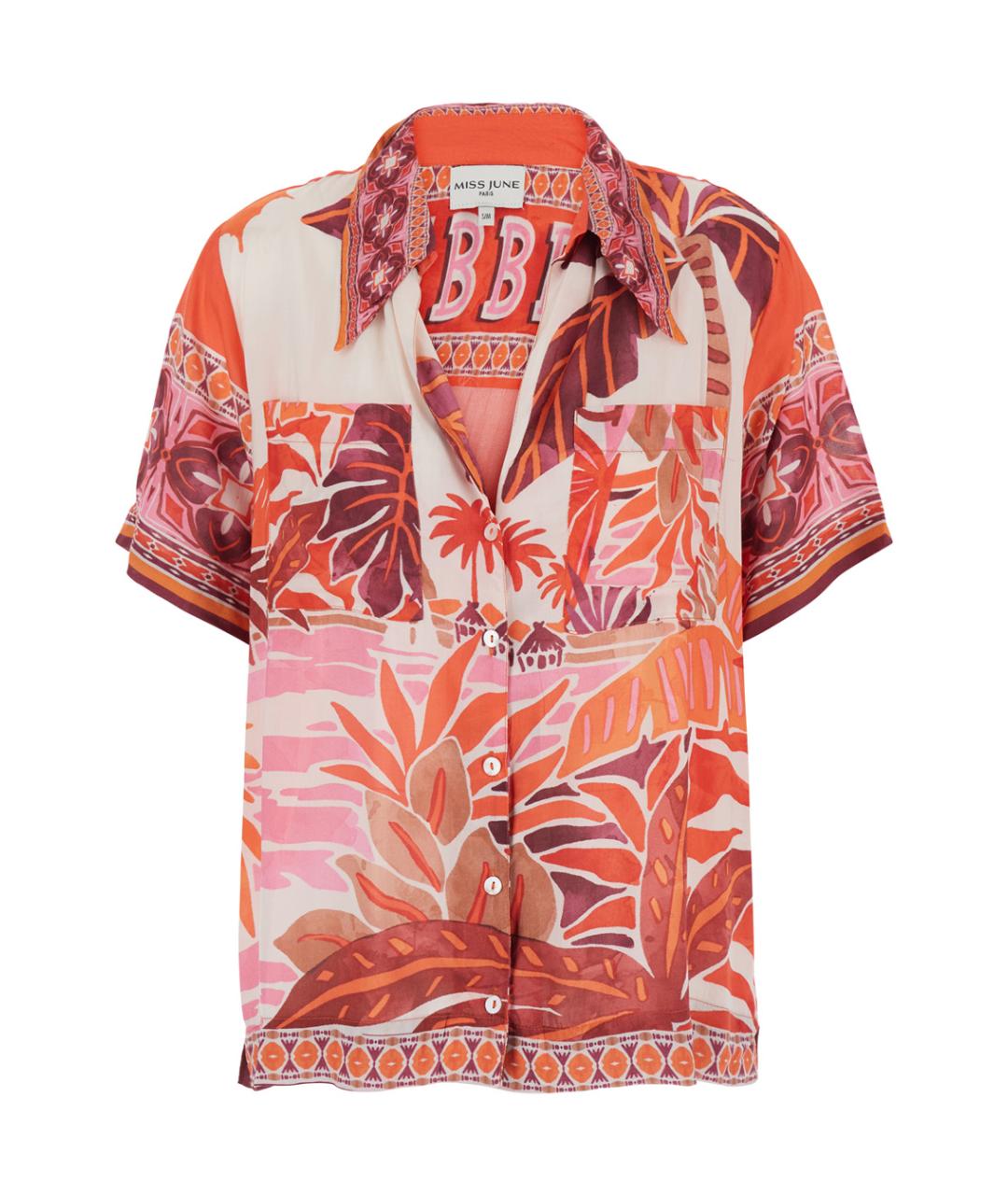MISS JUNE Красная рубашка, фото 1