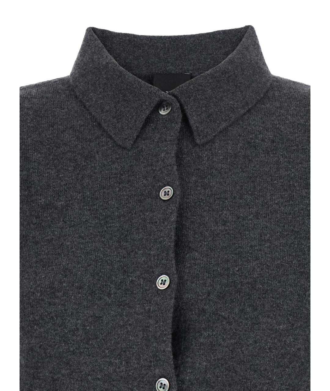 PLAIN Серый кашемировый джемпер / свитер, фото 3