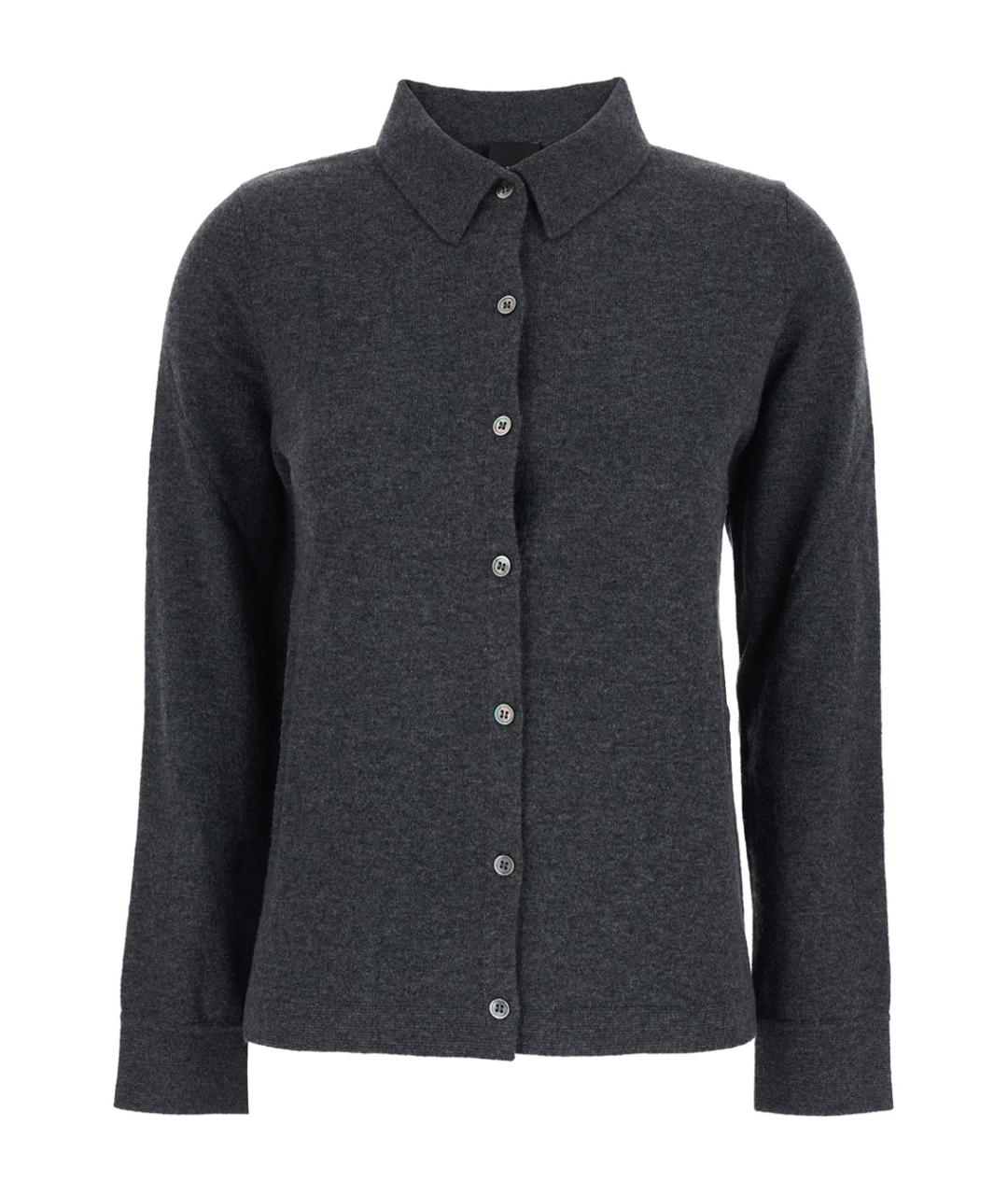 PLAIN Серый кашемировый джемпер / свитер, фото 1